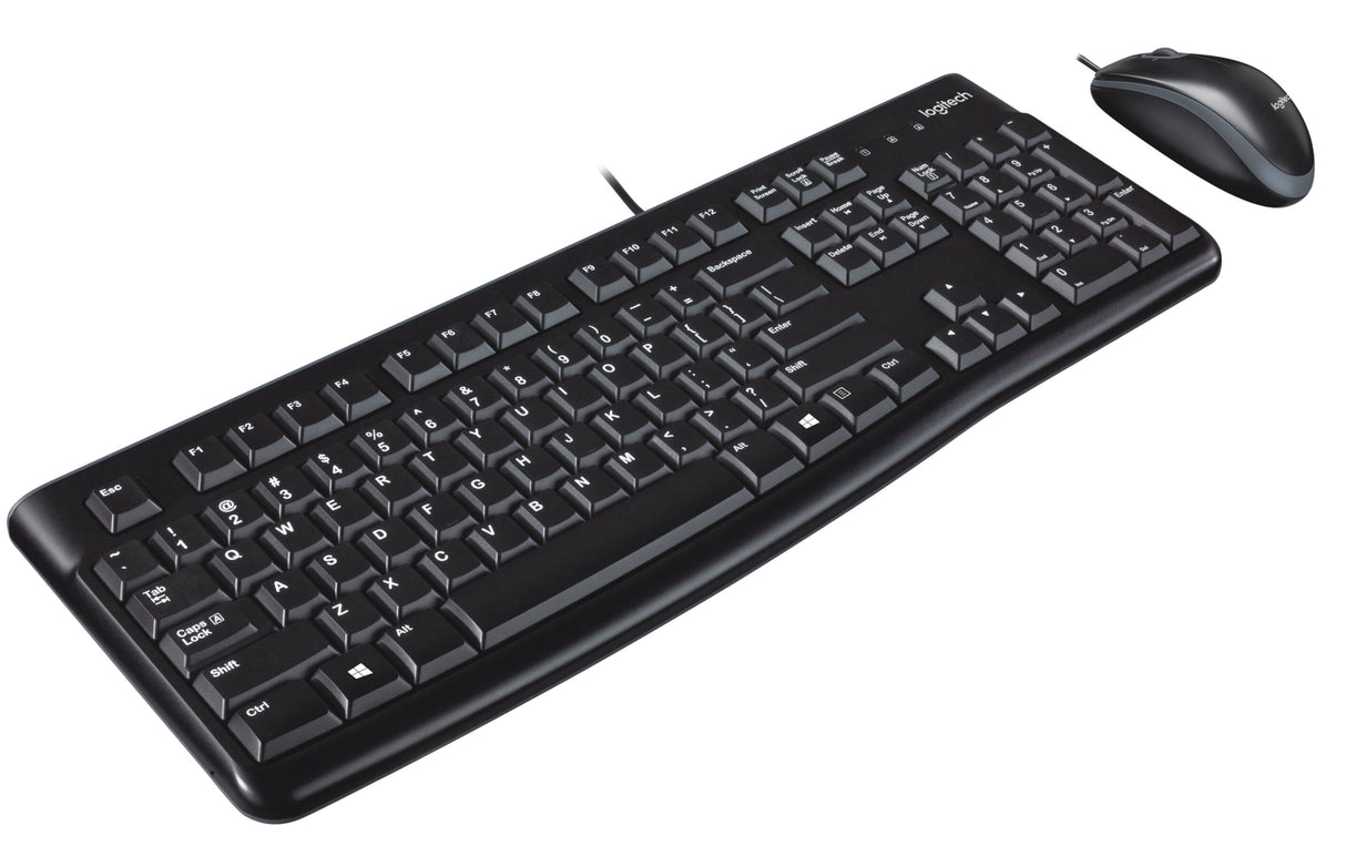 Keyboard & Mouse Logitech Wired Combo MK120 black (US) (920-002562)
