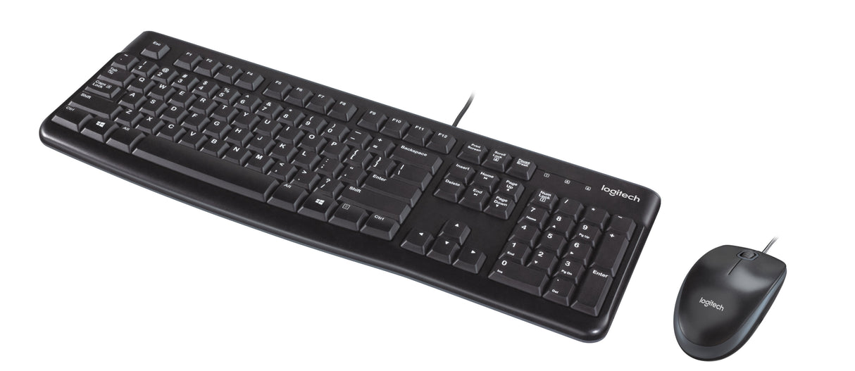 Keyboard & Mouse Logitech Wired Combo MK120 black (US) (920-002562)