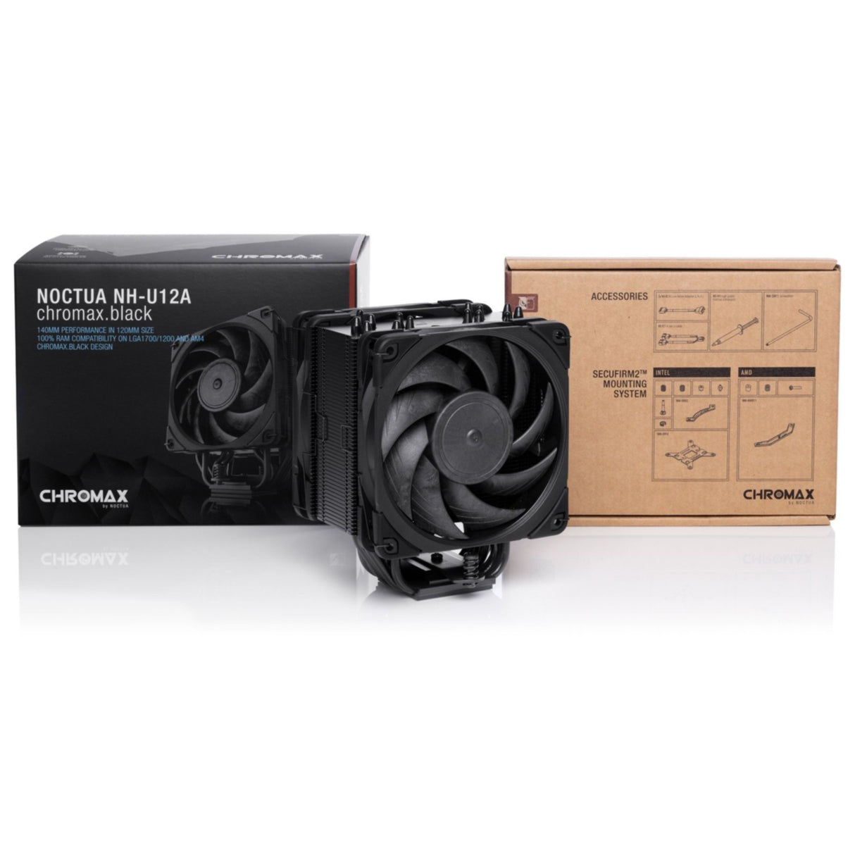 Cooler Noctua NH-U12A chromax.black