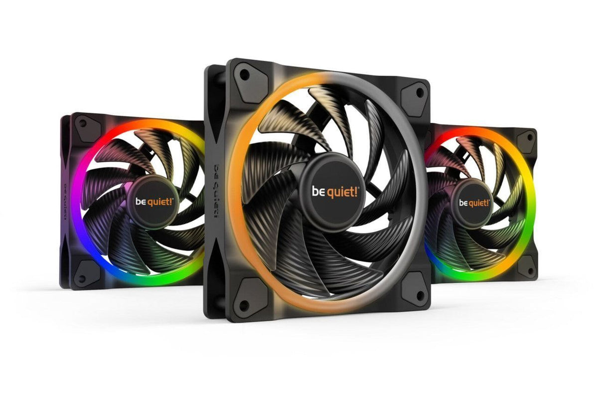 PC- Gehäuselüfter Be Quiet Light Wings 120mm PWM black high-speed (triple pack) BL077