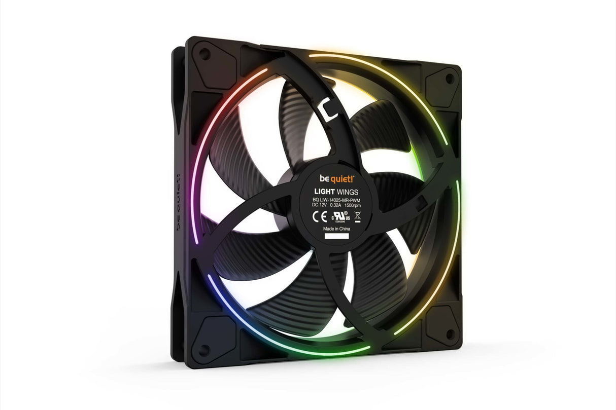 PC- Gehäuselüfter Be Quiet Light Wings 140mm PWM (triple pack)
