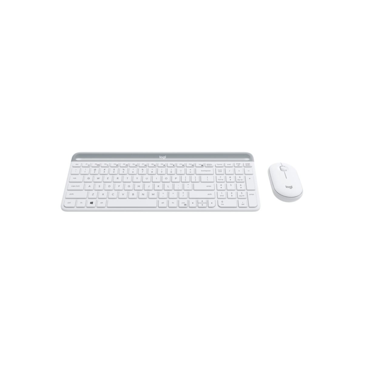 Keyboard & Mouse Logitech Wireless Combo MK470 slim white (DE) (920-009189)