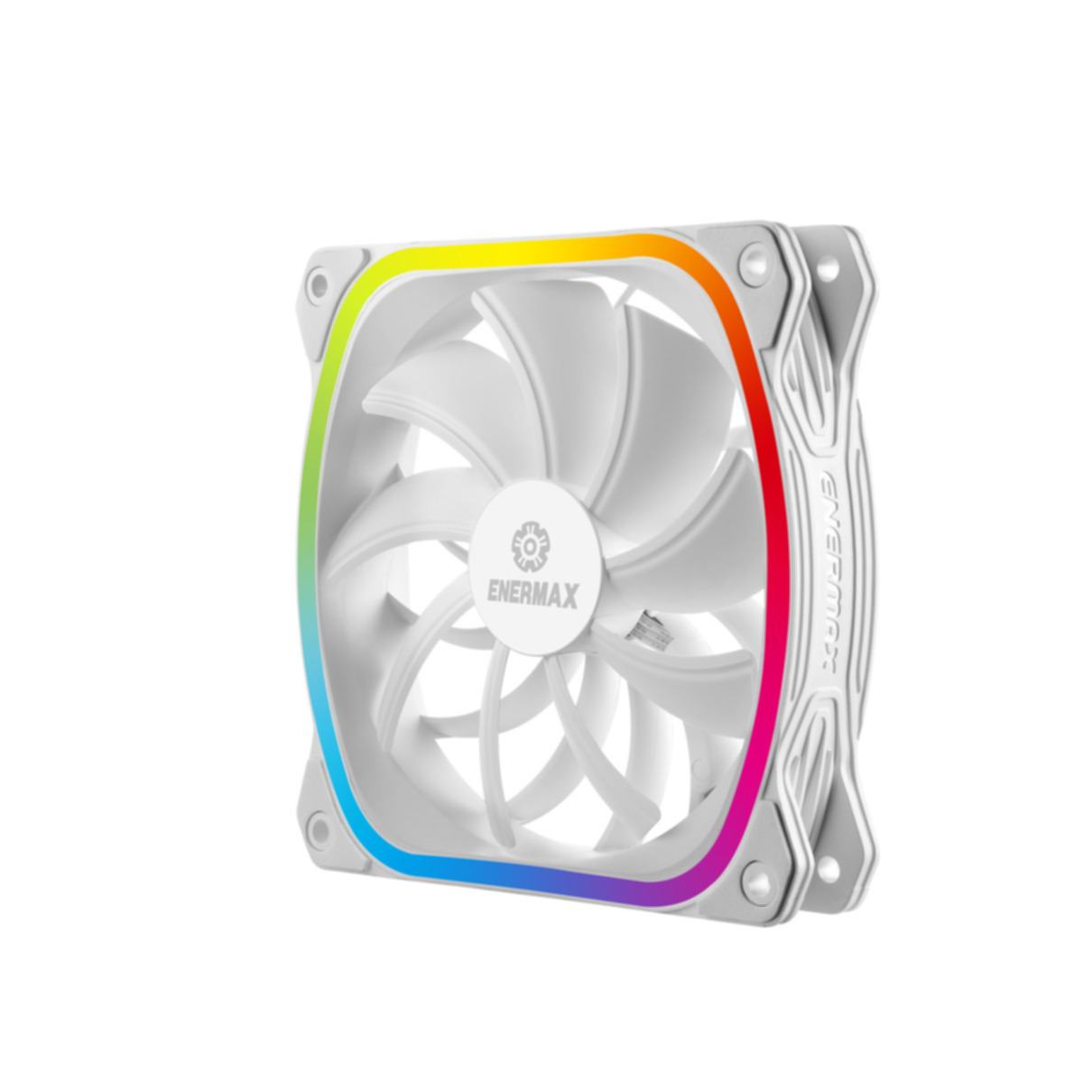 PC- Gehäuselüfter Enermax SquA RGB UCSQARGB12P-W-BP3 - 3er Pack (weiß)