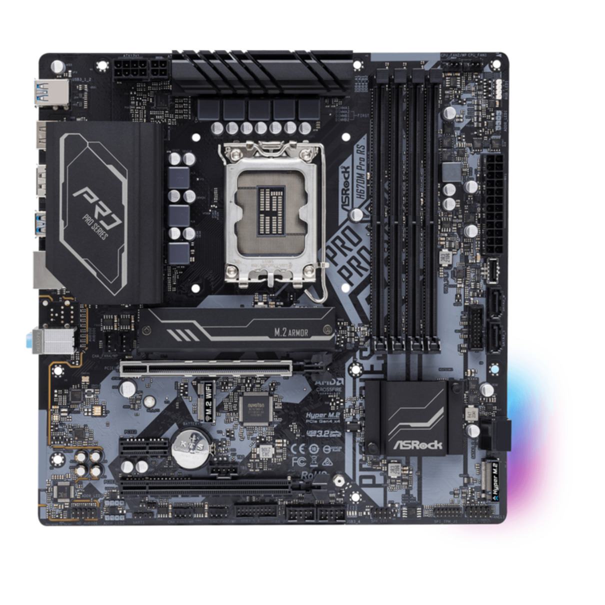 ASROCK H670M PRO RS (1700) (D)