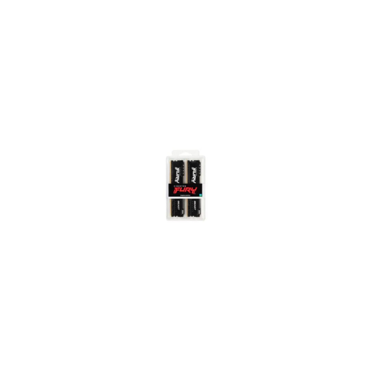 DDR4 64GB KIT 2x32GB PC 3200 Kingston FURY Beast KF432C16BBK2/64, Bild 6
