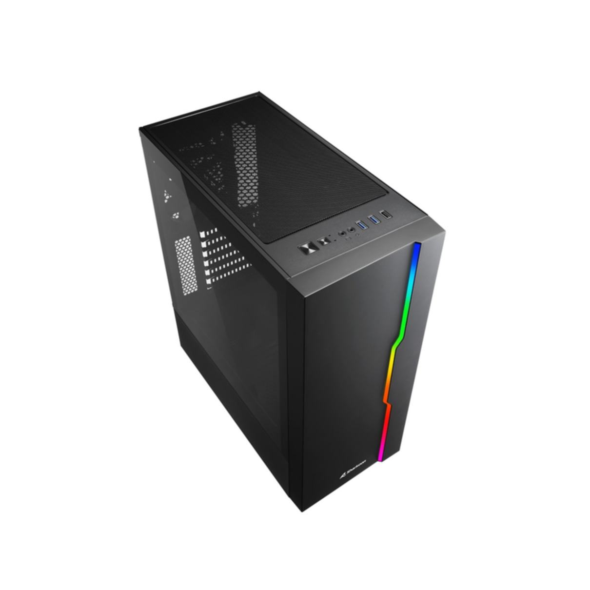 PC- Gehäuse Sharkoon RGB Slider black