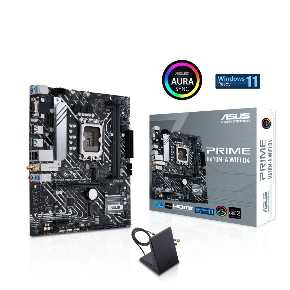 ASUS PRIME H610M-A WIFI D4(1700) (D)