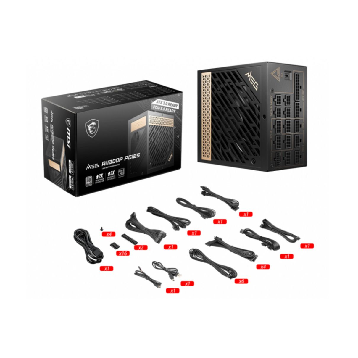 PC-Netzteil MSI MEG Ai1300P PCIE5