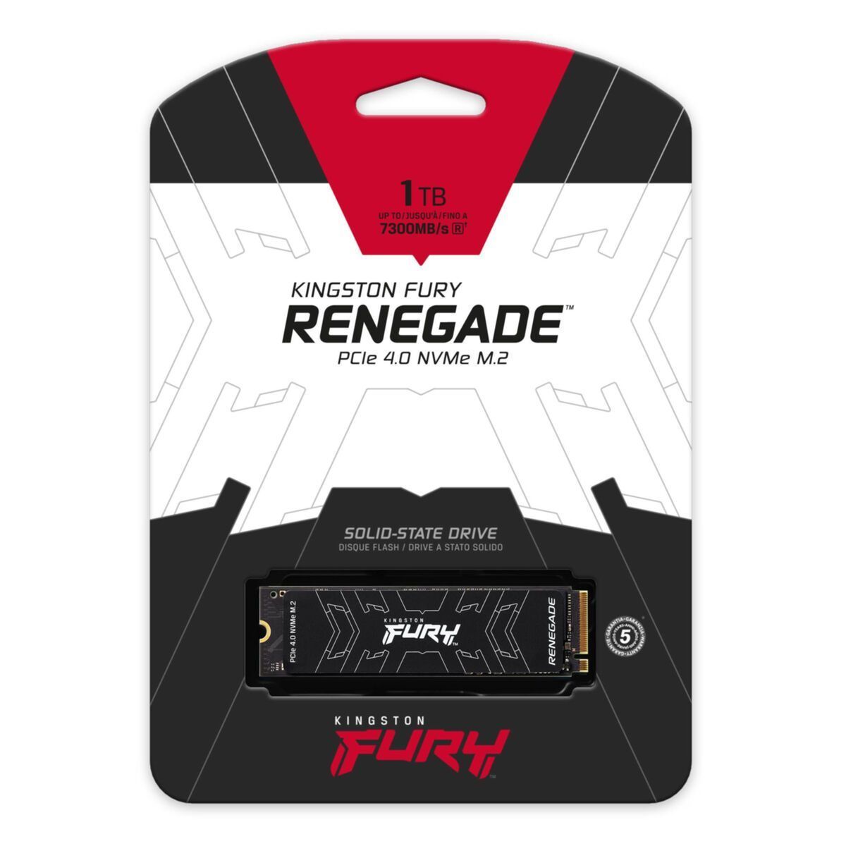 SSD Kingston FURY Renegade 1TB Kingston SFYRS/1000G M.2 PCIe 4.0 NVMe
