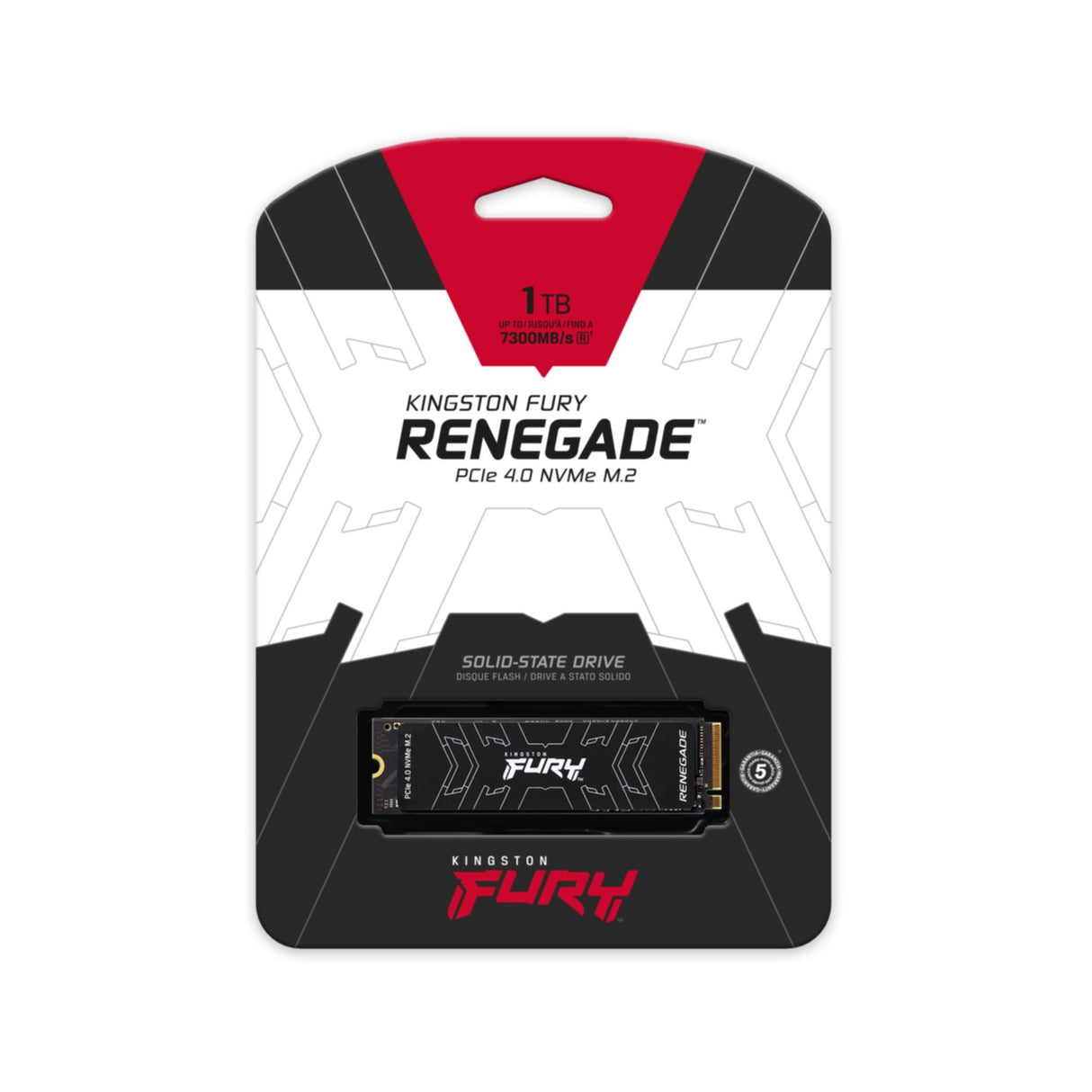 SSD Kingston FURY Renegade 1TB Kingston SFYRS/1000G M.2 PCIe 4.0 NVMe