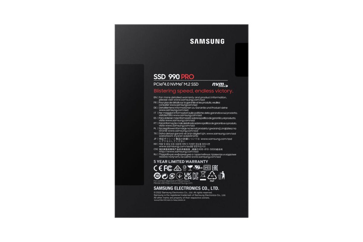 SSD Samsung 990 Pro M.2 2TB NVMe MZ-V9P2T0BW PCIe 4.0 x4, Bild 6