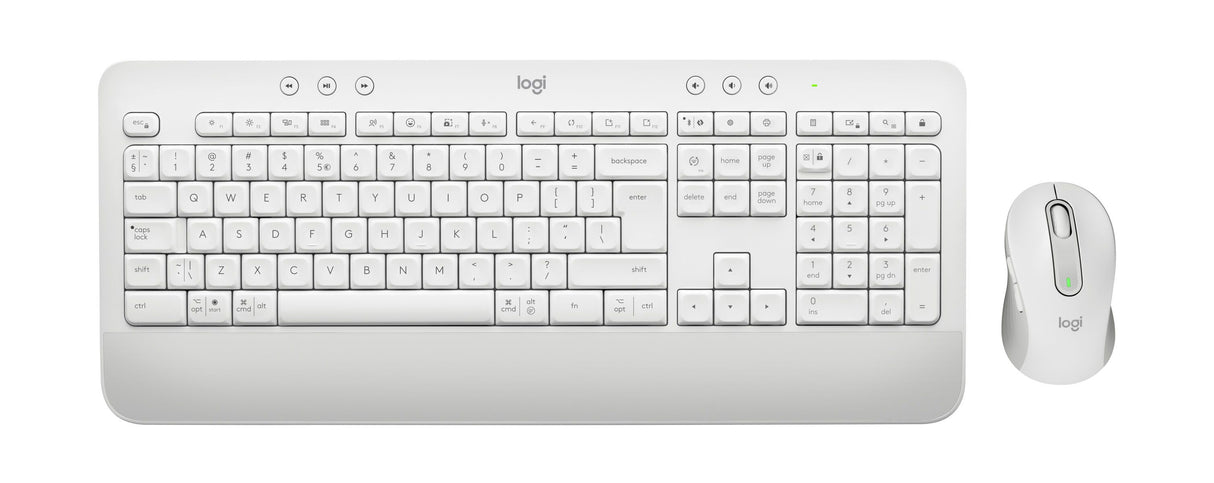 Keyboard & Mouse Logitech Wireless Combo MK650 white (DE) (920-011022)