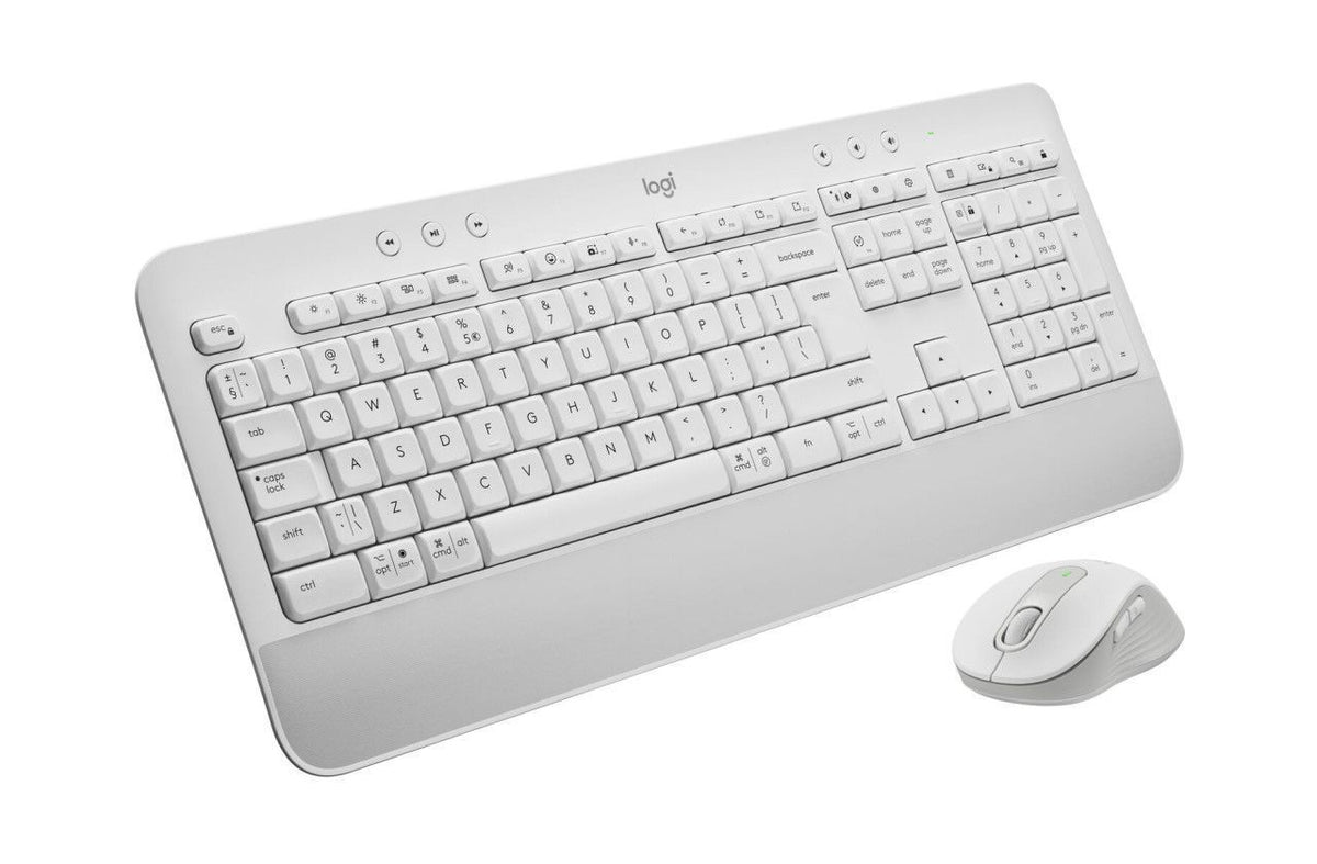 Keyboard & Mouse Logitech Wireless MK650 weiß (DE) (920-011022), Bild 2