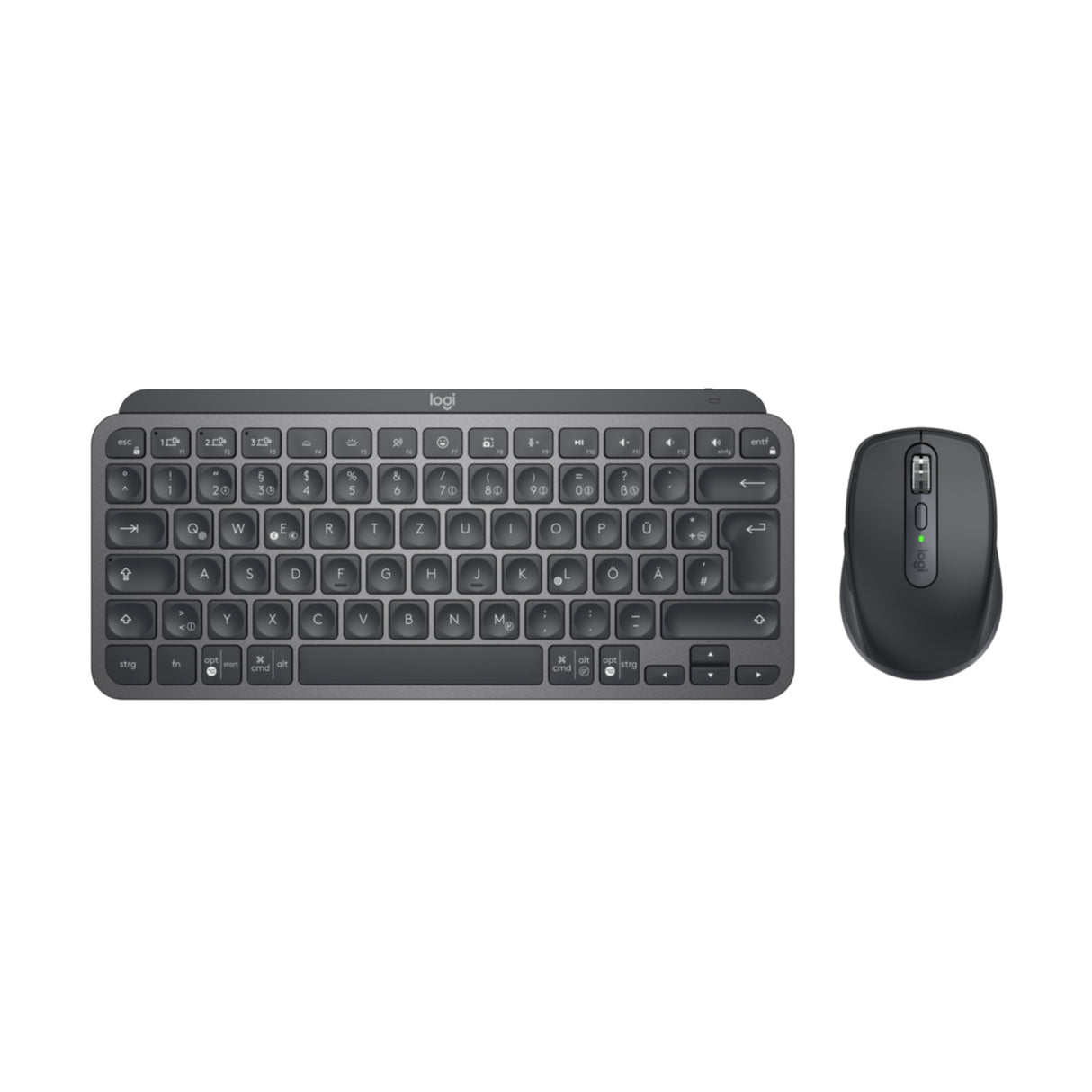 Keyboard & Mouse Logitech MX Keys mini Wireless graphite (DE) (920-011054)