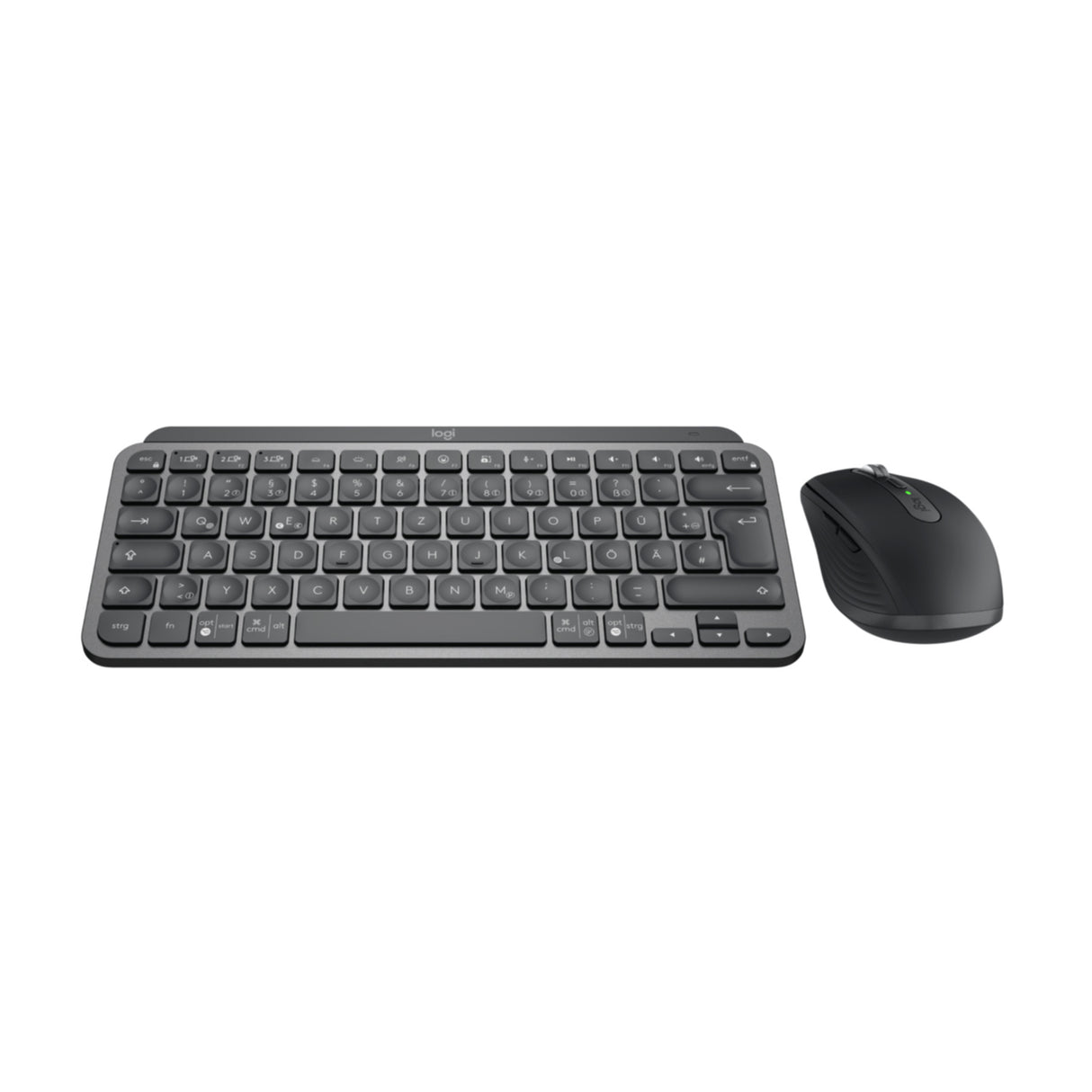 Keyboard & Mouse Logitech MX Keys mini Wireless graphite (DE) (920-011054)