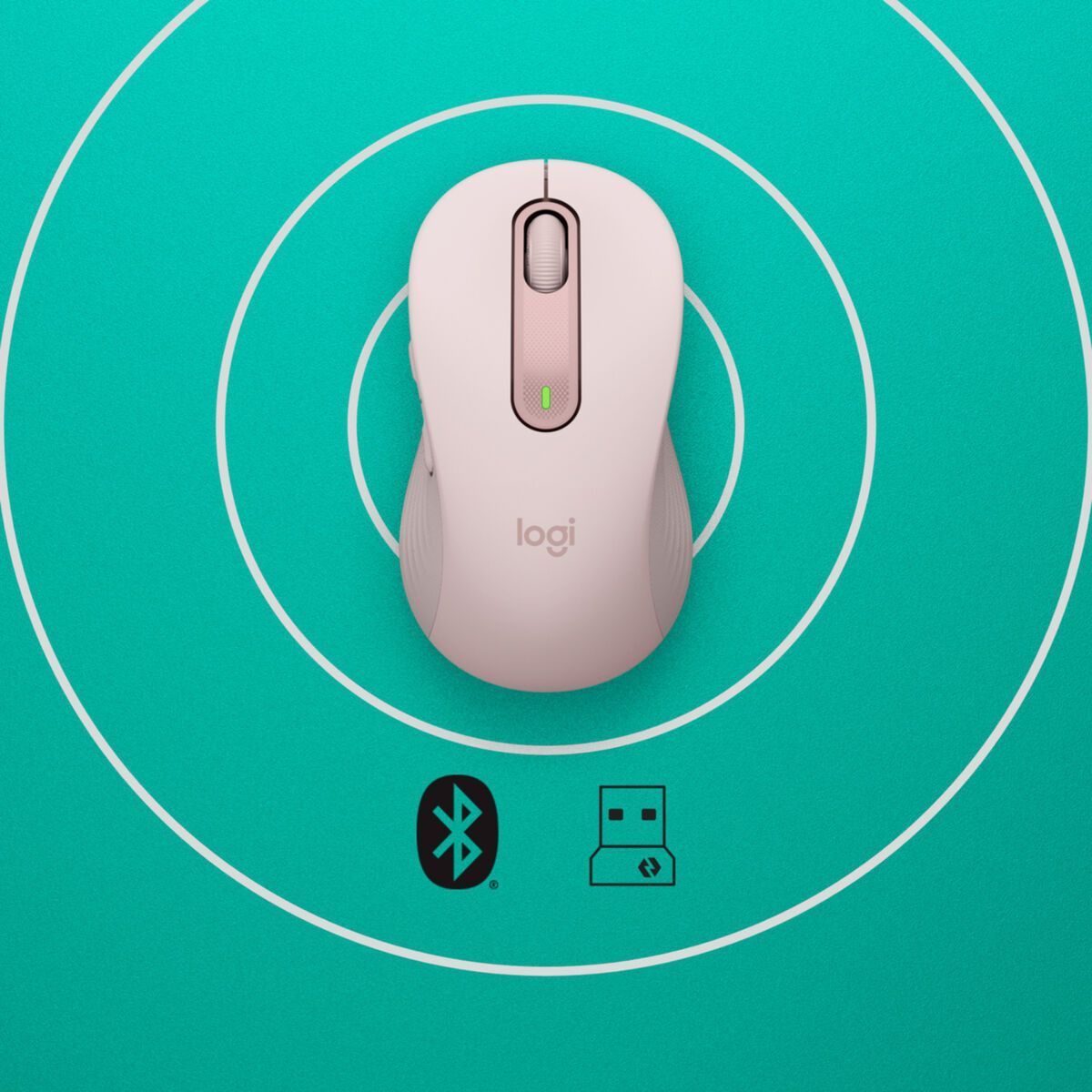 Mouse Logitech Signature M650 L rose (910-006237), Bild 5