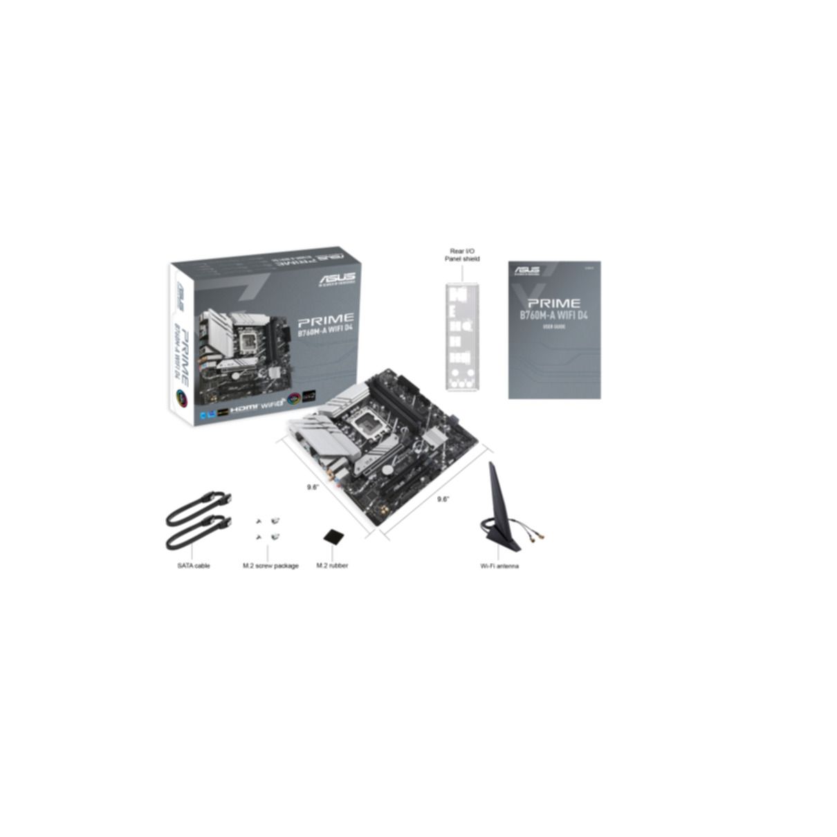 ASUS Prime B760M-A D4 (WIFI) (1700) (D)