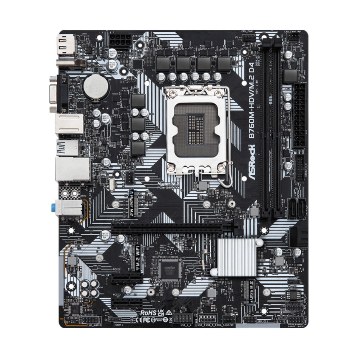 ASROCK B760M-HDV/ M.2 D4 (1700) (D)