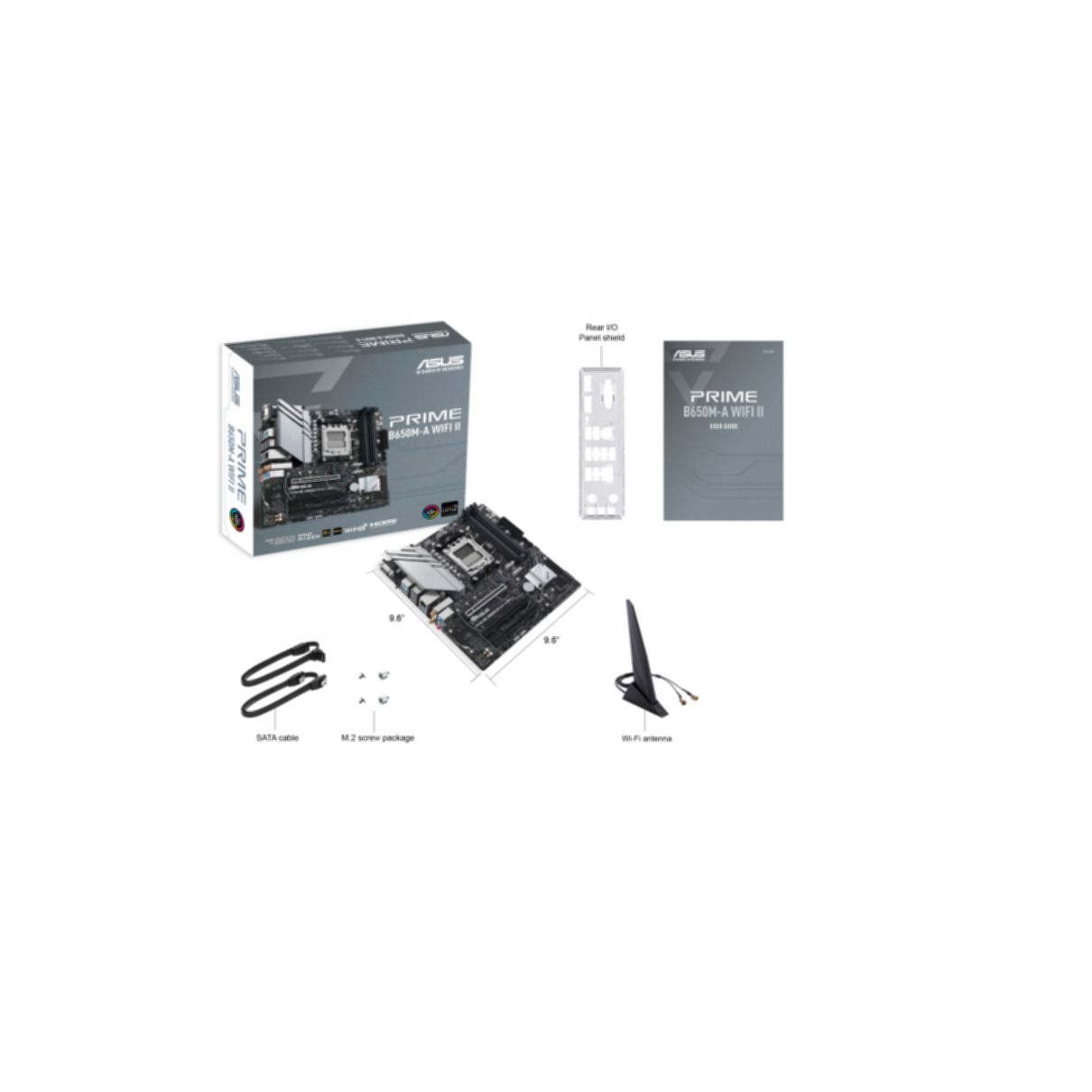 ASUS PRIME B650M-A WIFI II (AM5) (D)