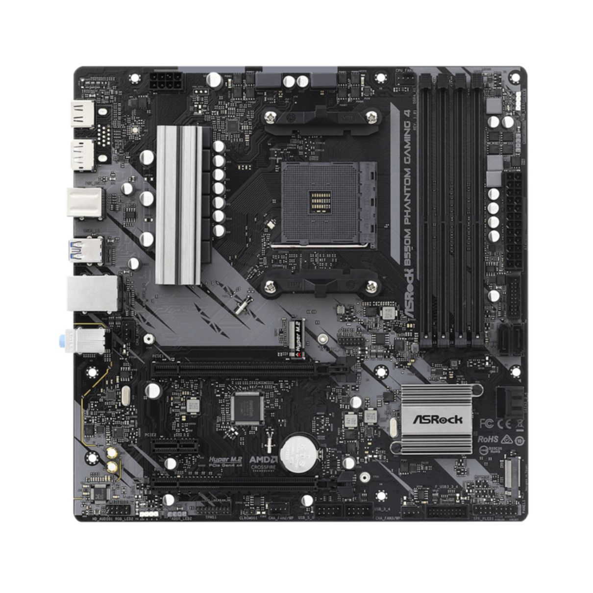 ASROCK B550M Phantom Gaming 4 (AM4) (D)