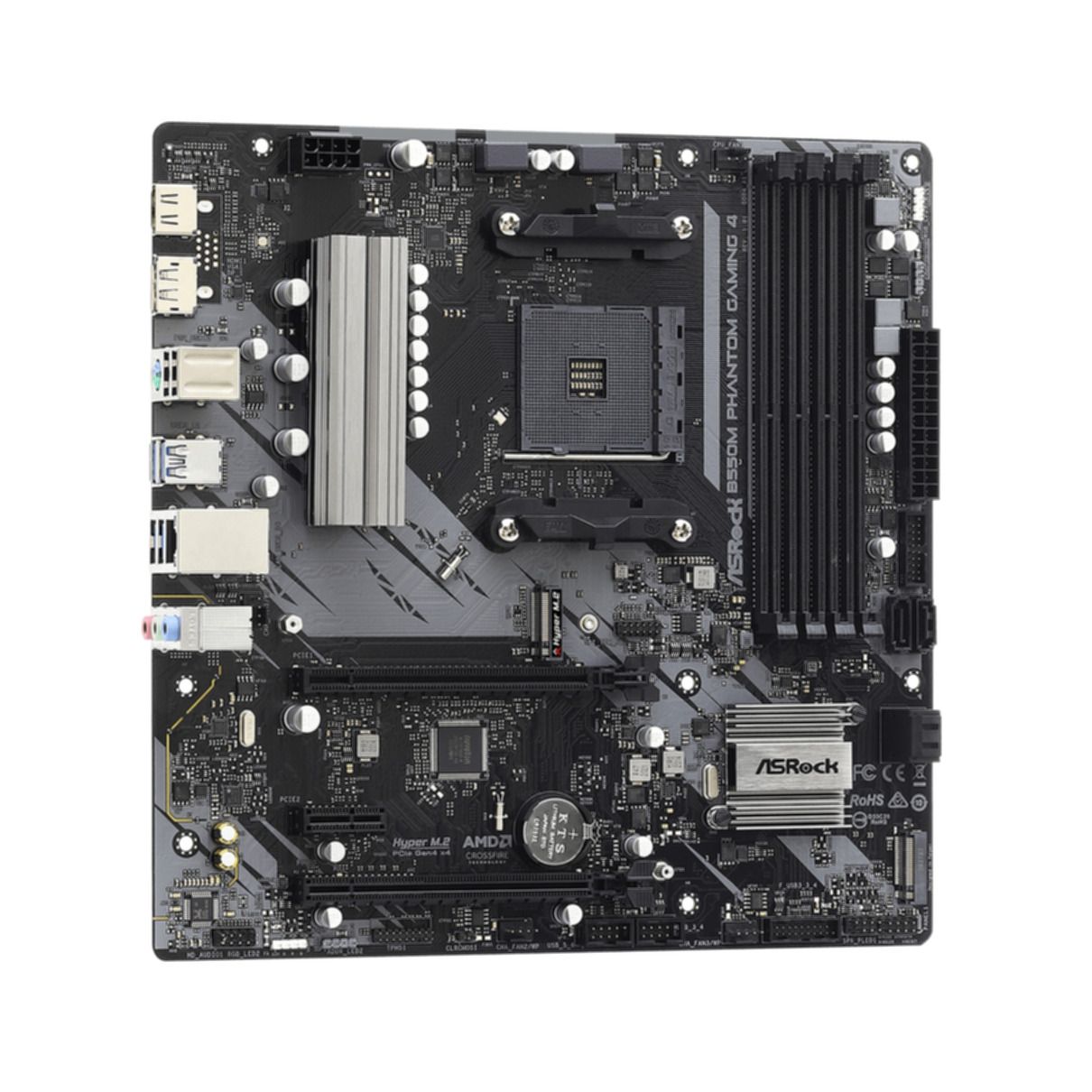 ASROCK B550M Phantom Gaming 4 (AM4) (D)