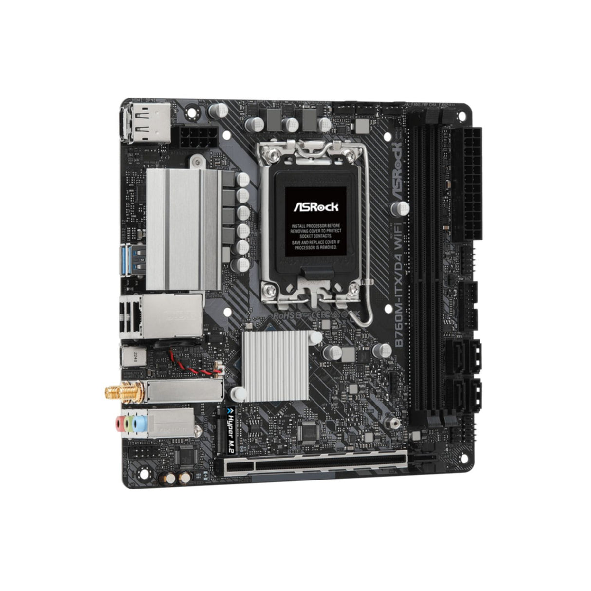 ASROCK B760M ITX/D4 WIFI (1700) (D)