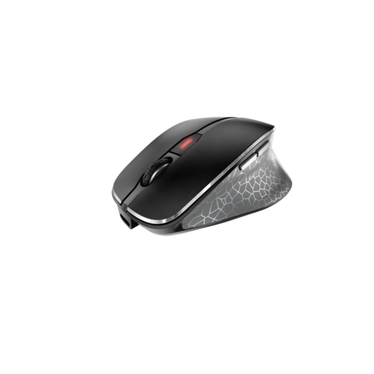 Mouse Cherry MW 8C ERGO - (JW-8600)- ergonomisch - optisch - 6 Tasten - kabellos - 2.4 GHz, Bluetooth 4.0 - kabelloser Empfänger (USB)
