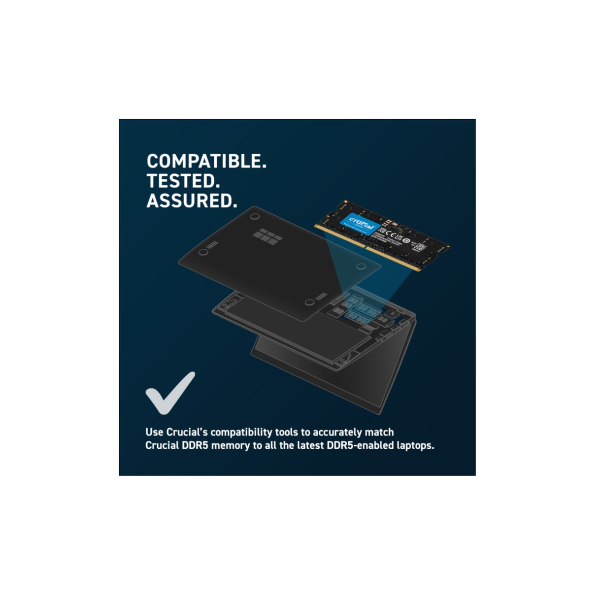 S/O 16GB DDR5 PC 5600 Crucial CT16G56C46S5