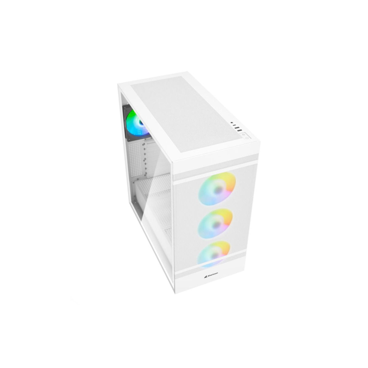 PC- Gehäuse Sharkoon Rebel C50 RGB white