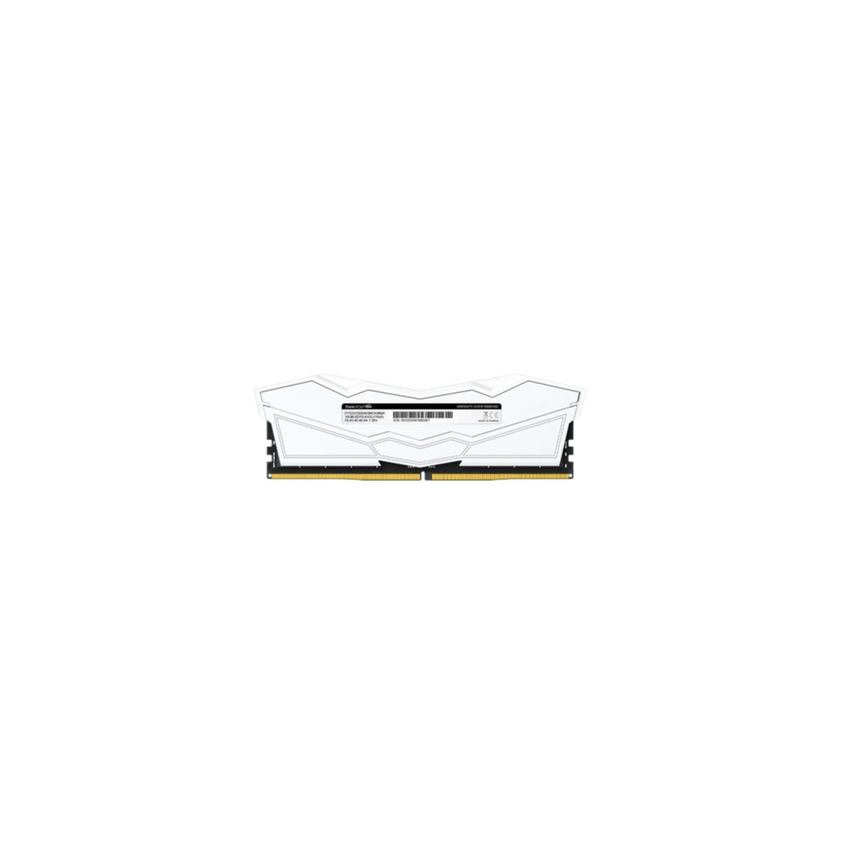 DDR5 32GB KIT 2x16GB PC 6000 Team T-Force Delta RGB FF4D532G6000HC38ADC01 weiß