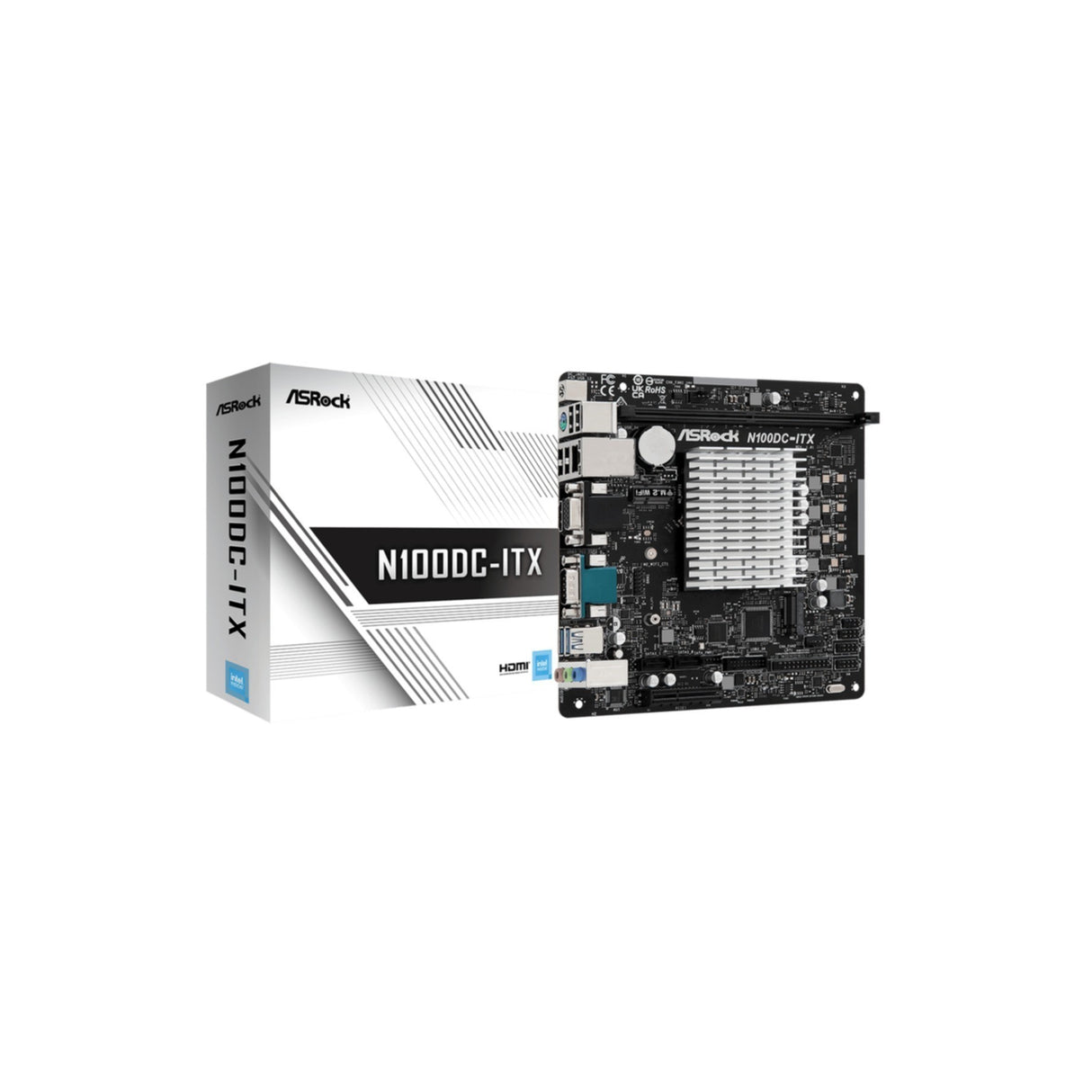 ASROCK N100DC-ITX (Intel CPU onboard) (D)