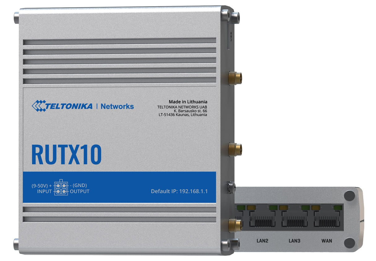 Teltonika RUTX10 Wireless Router 4-port Switch