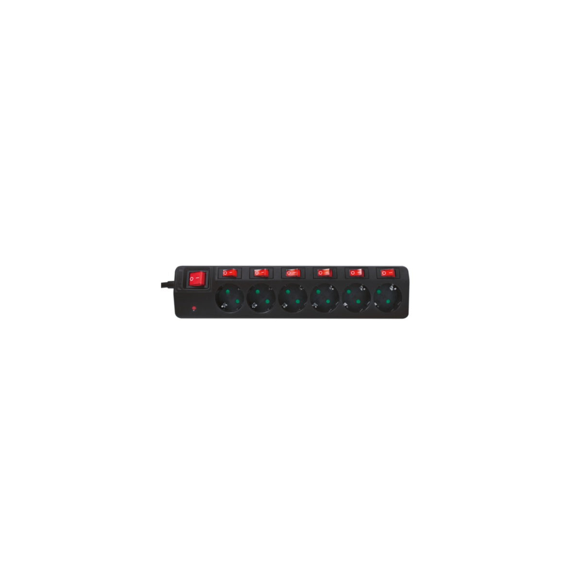 LogiLink Steckdosenleiste 6-fach + 7 Schalter - LPS233, Bild 2