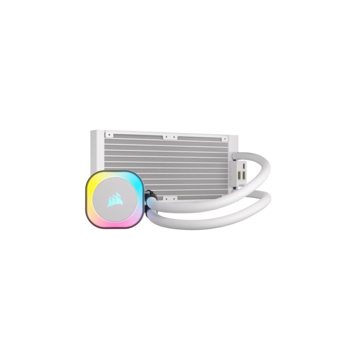 Cooler Corsair iCUE H100i RGB AIO White - Wasserkühlung CW-9061005-WW, Bild 2