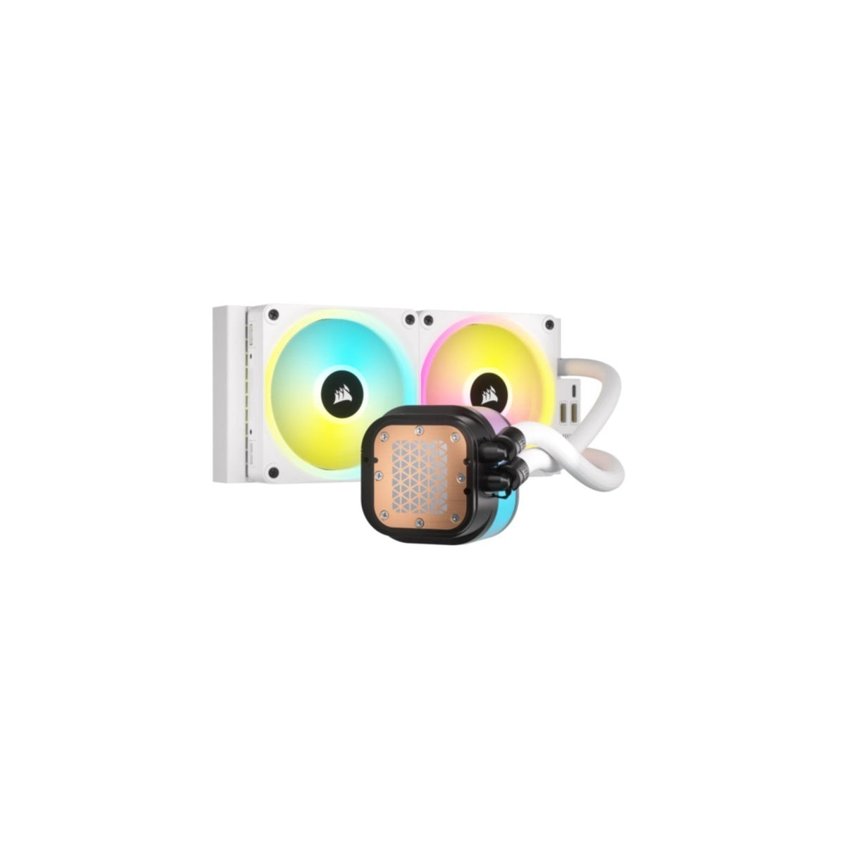 Cooler Corsair iCUE H100i RGB AIO White - Wasserkühlung CW-9061005-WW, Bild 6