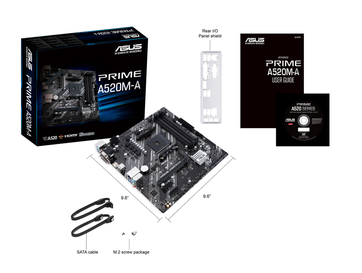 ASUS PRIME A520M-A II/CSM (AM4) (D) ASUS PRIME A520M-A II/CSM (AM4) (D)
