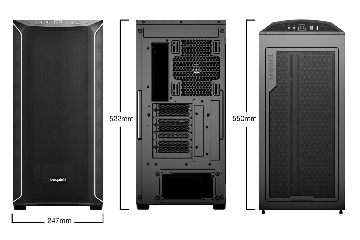 PC- Gehäuse BeQuiet Shadow Base 800 DX - schwarz, Bild 2