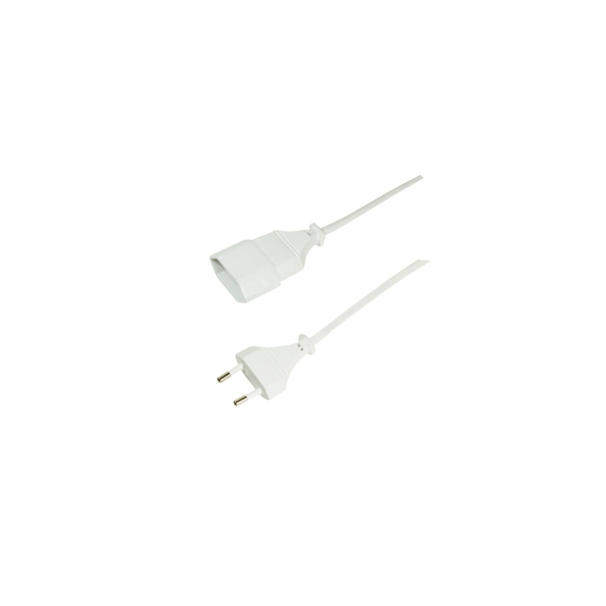Kabel LogiLink Netzkabelverlängerung CEE7/16 weiß 2m CP126, Bild 2