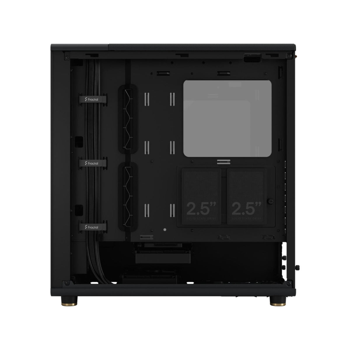 PC- Gehäuse Fractal Design North Charcoal Black TG, Bild 6