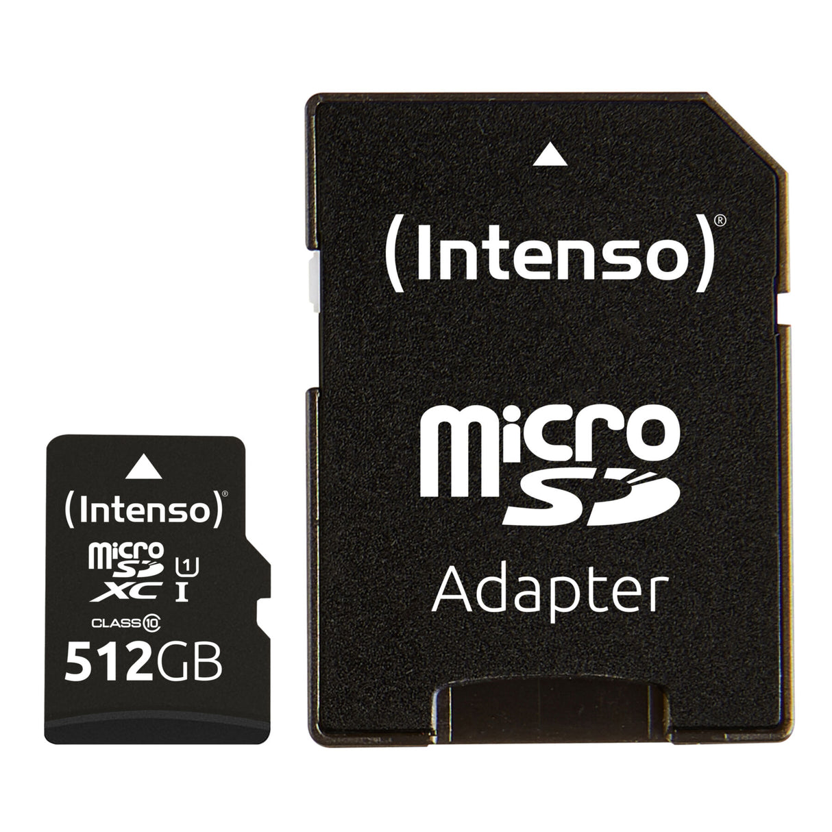 Micro SDHC/SD 512GB Intenso Performance 1 Adapter Class 10 3424493
