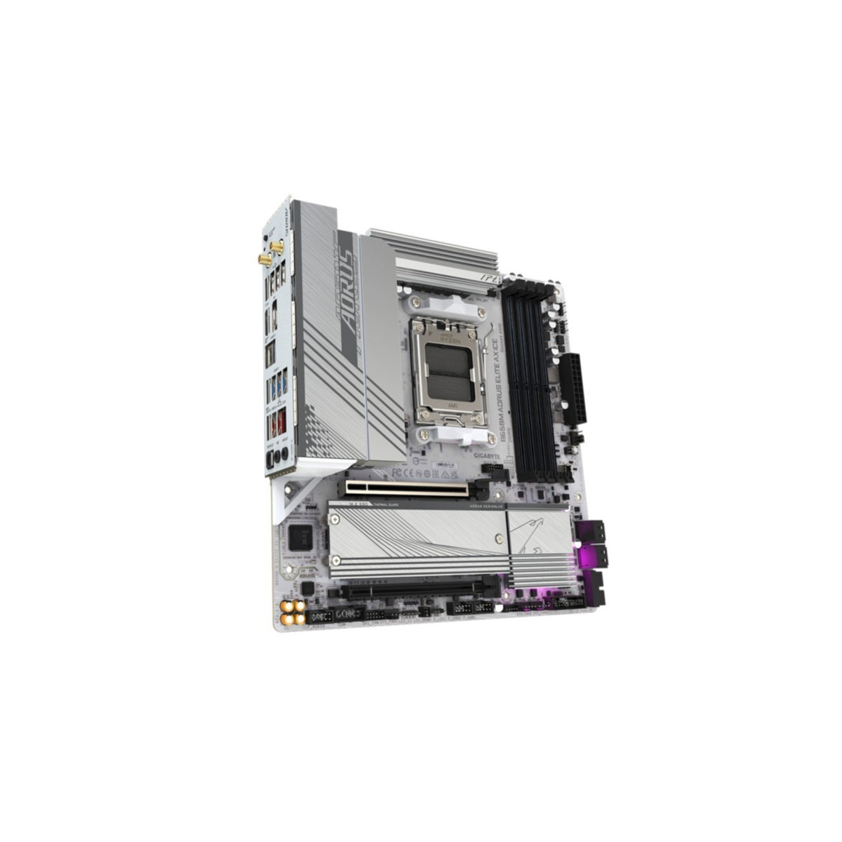 Gigabyte GA-B650M-A Elite AX Ice (AM5) (D), Bild 3