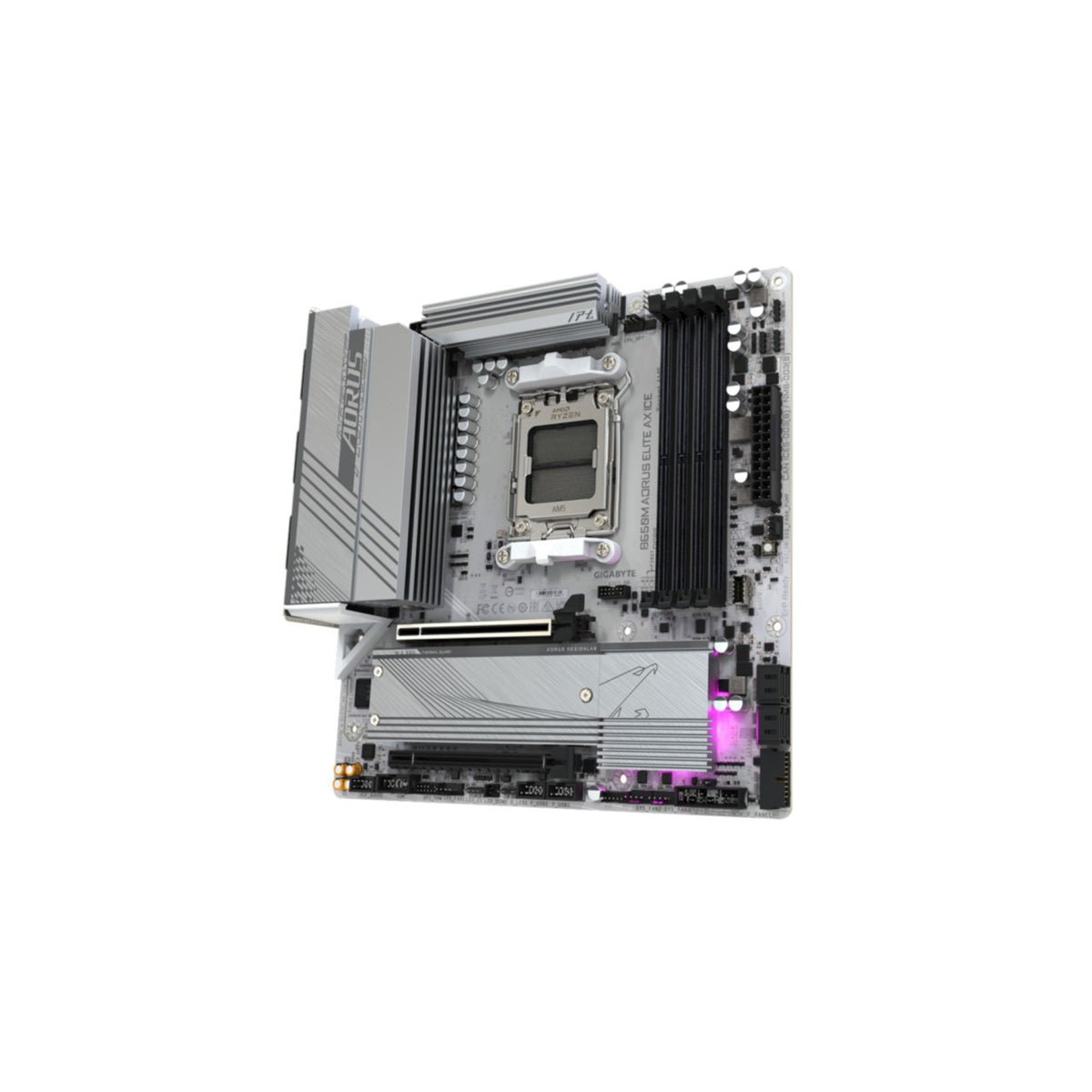 Gigabyte GA-B650M-A Elite AX Ice (AM5) (D), Bild 4