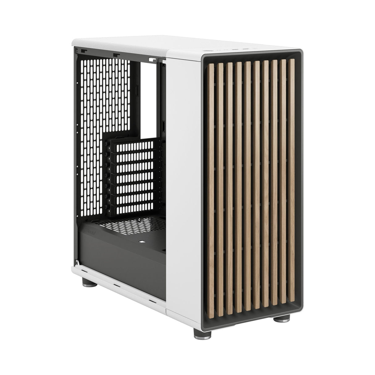 PC- Gehäuse Fractal Design North Chalk White TG
