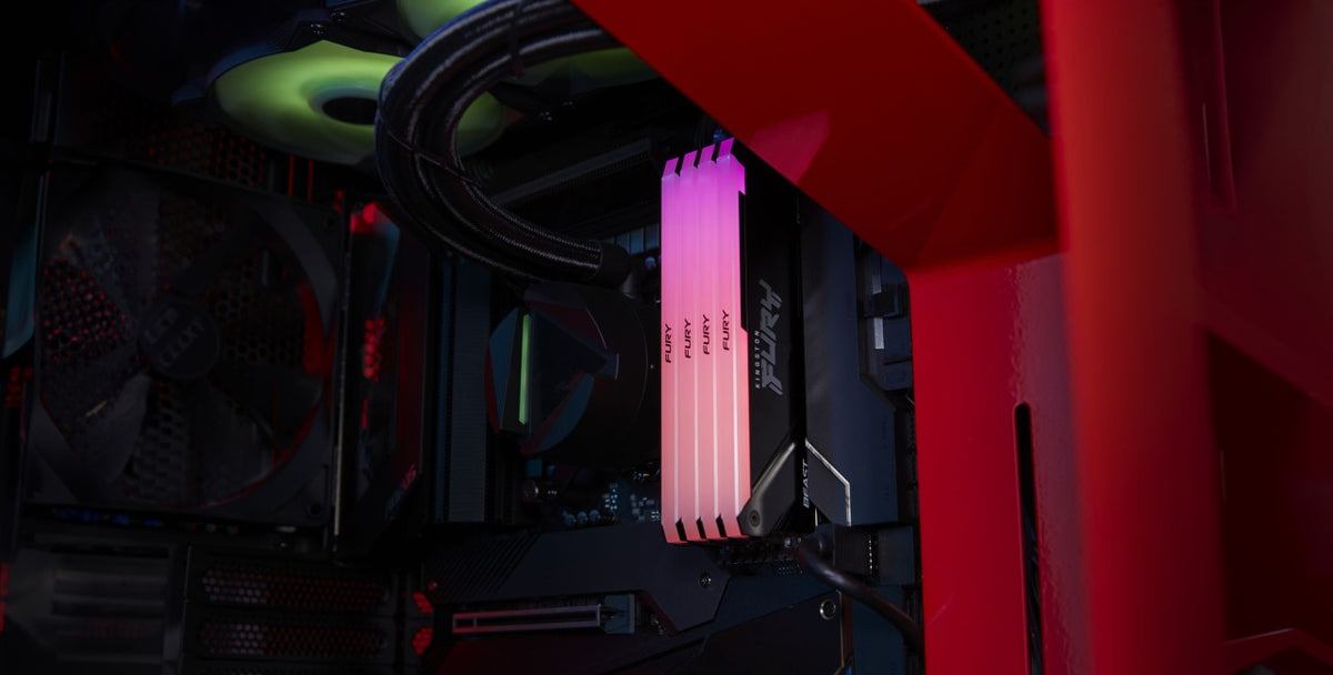 DDR4 32GB PC 3200 Kingston FURY Beast RGB KF432C16BB2A/32, Bild 5