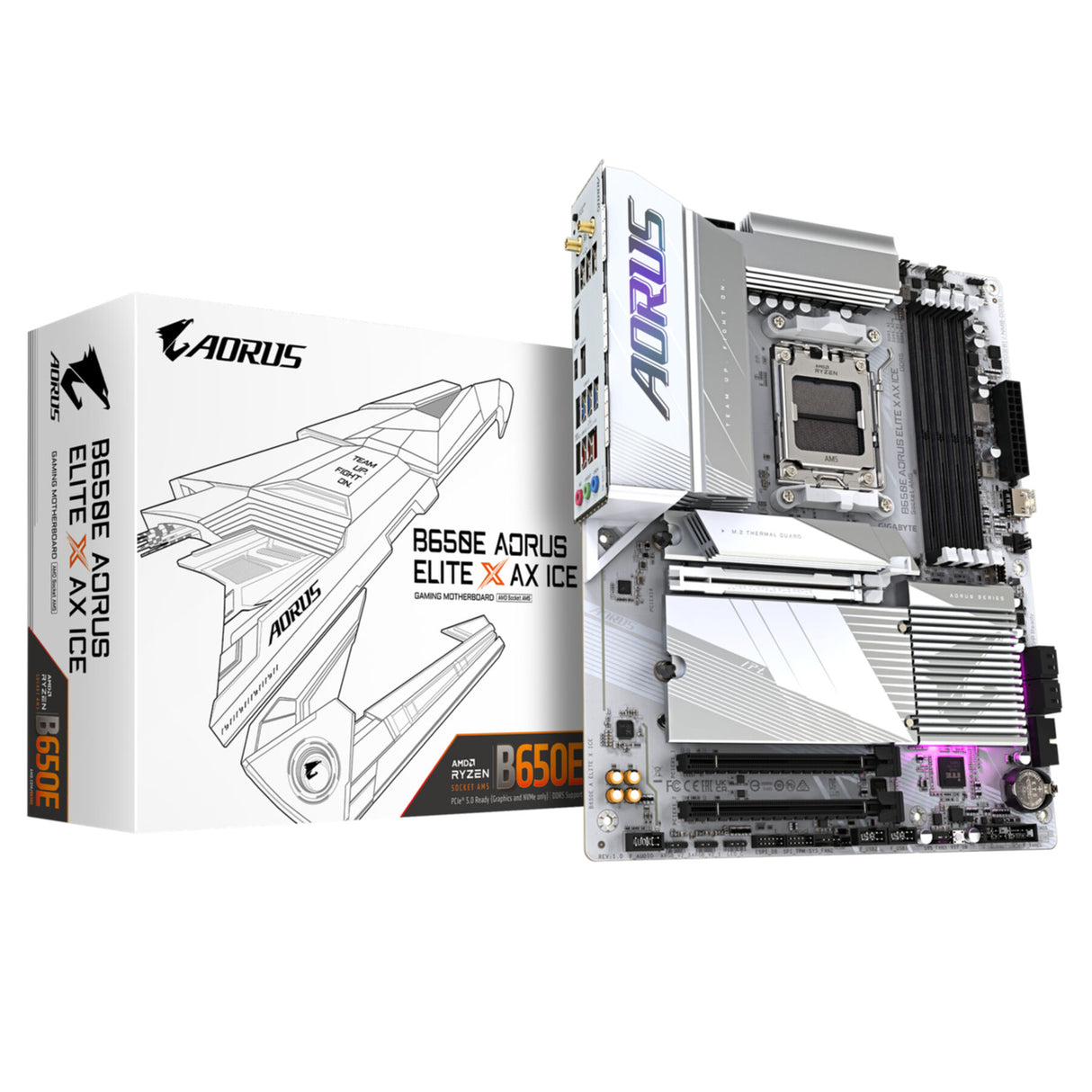 Gigabyte GA-B650E-AORUS ELITE X AX ICE (AM5) (D)
