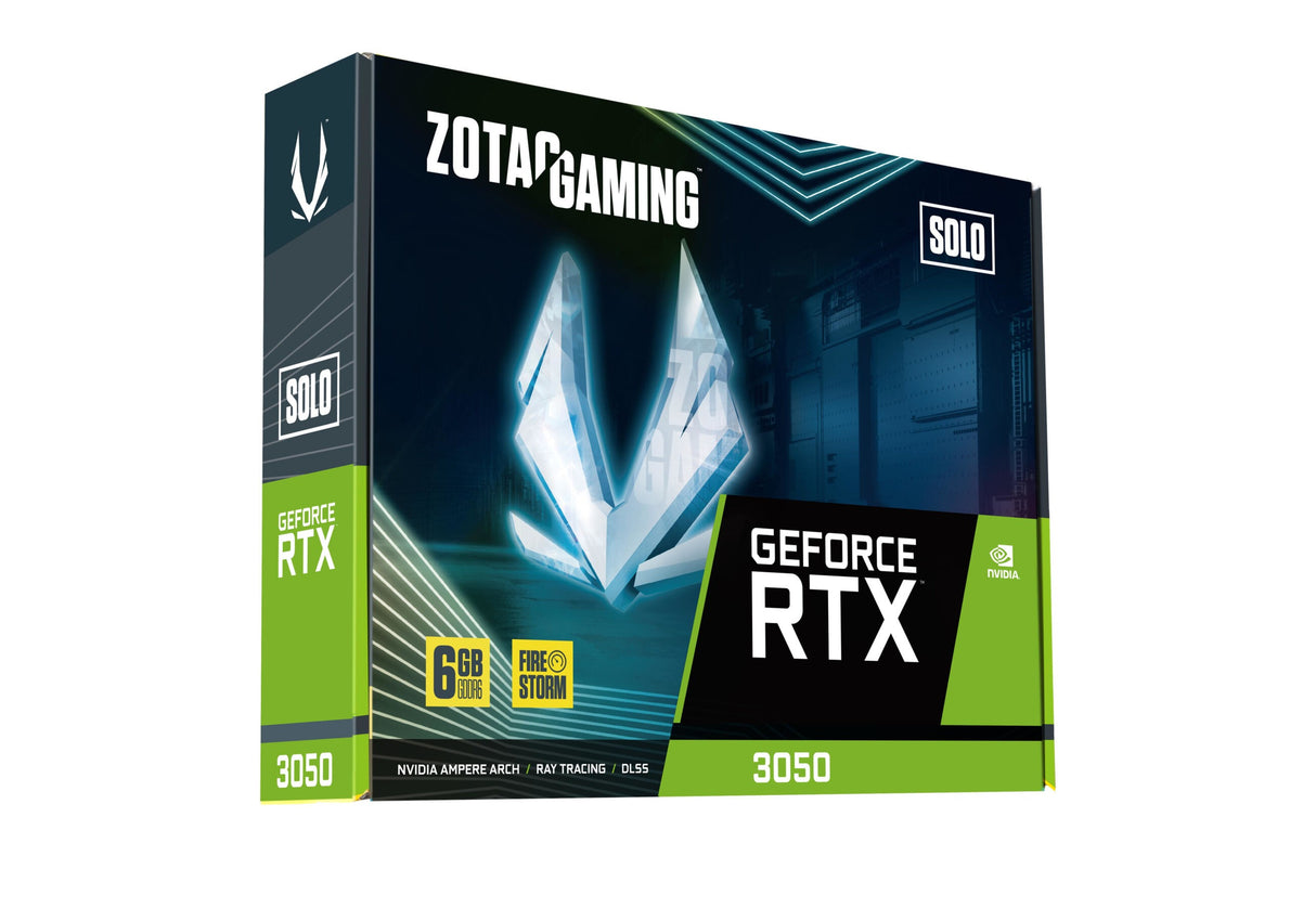 VGA ZOTAC GeForce® RTX 3050 6GB Gaming SOLO