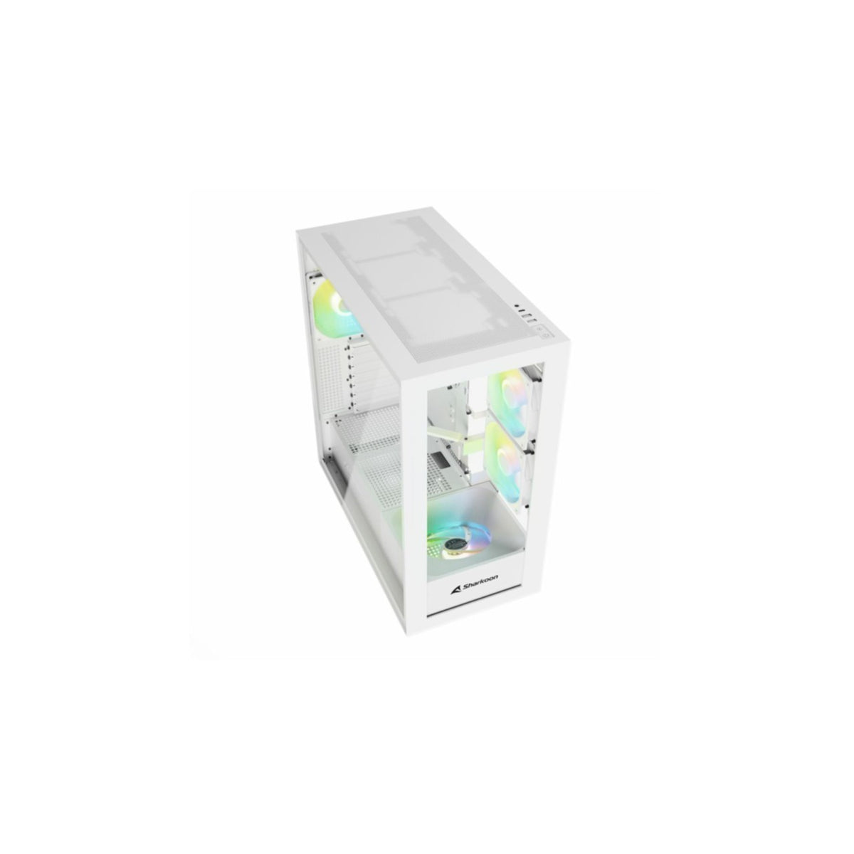 PC- Gehäuse Sharkoon Rebel C60 RGB White, Bild 3
