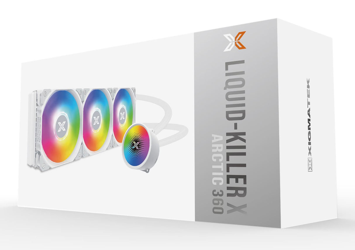 Cooler Xigmatek Liquid Killer X Arctic 360 Wasserkühlung 360mm white
