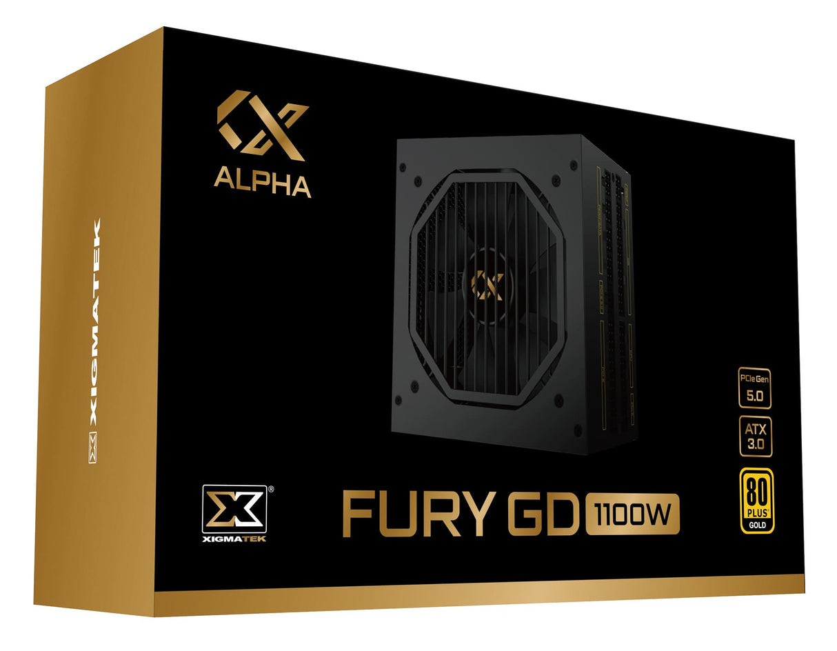 PC- Netzteil Xigmatek Fury 1100W Gold