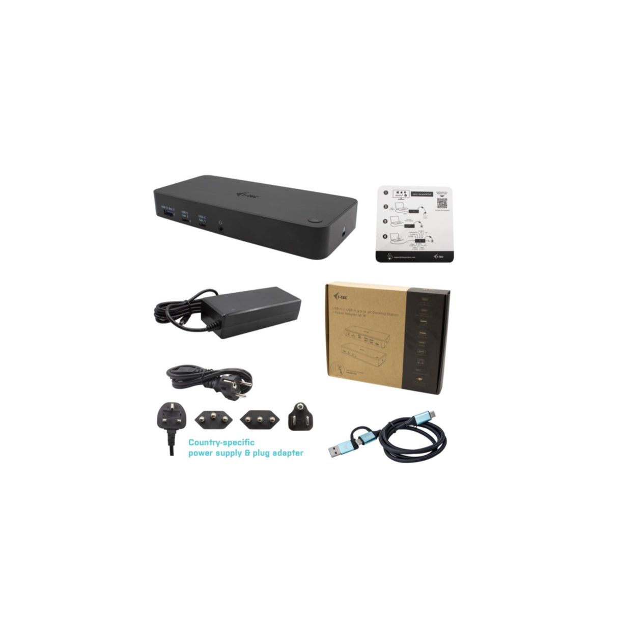 i-tec USB-C Docking Station CATRIPLEDOCKPDPRO USB-C/Thunderbolt 3